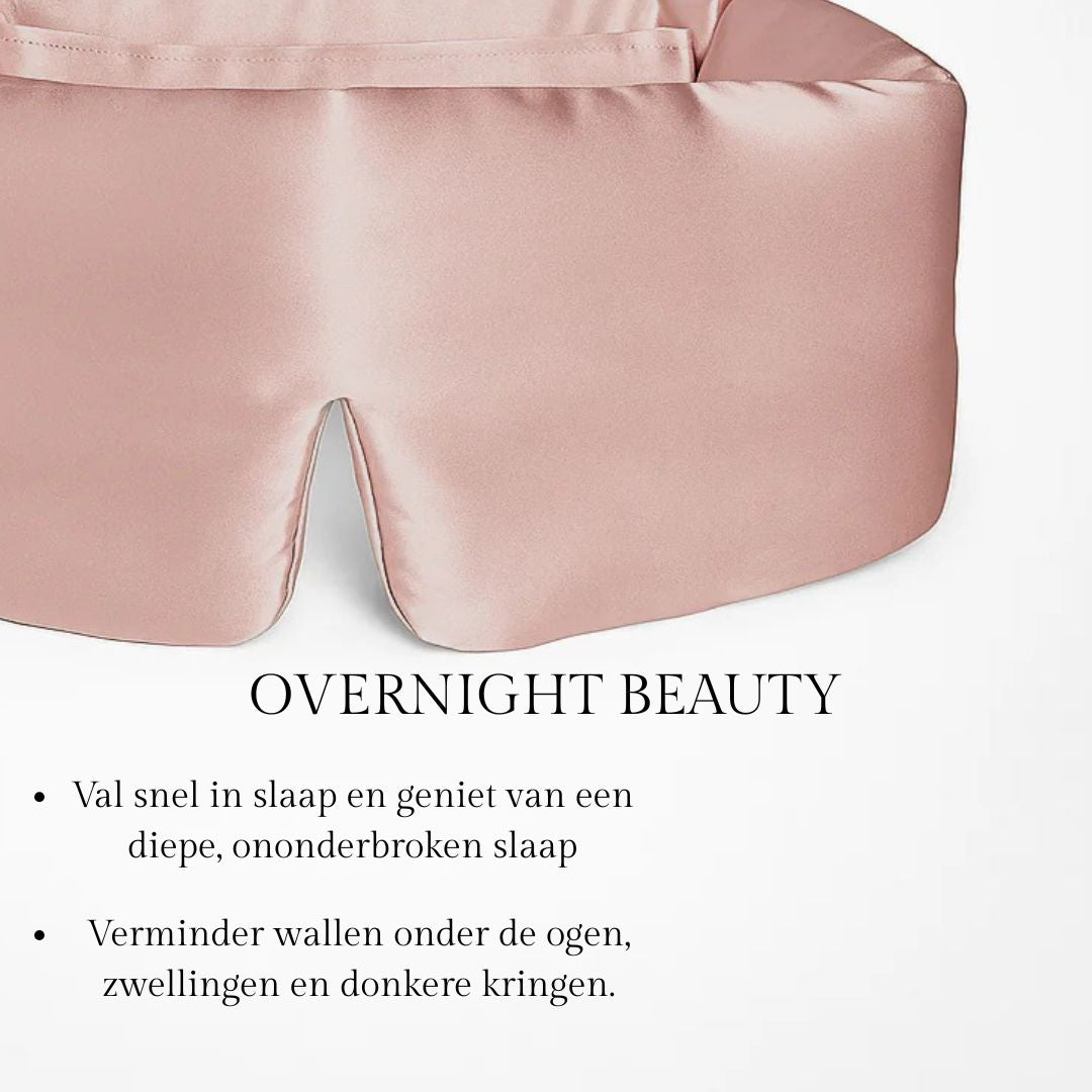 Premium Zijden Slaapmasker