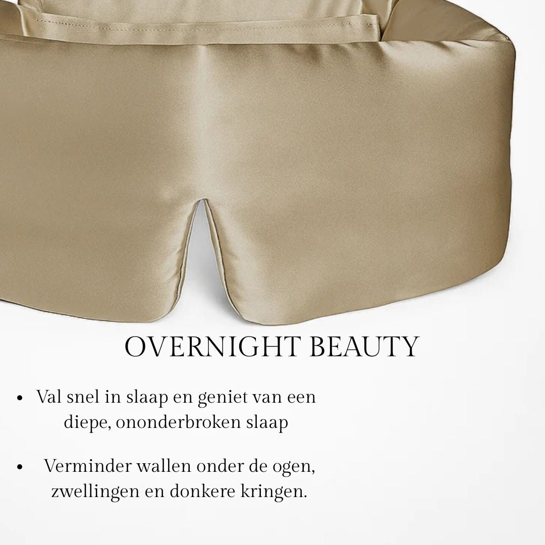 Premium Zijden Slaapmasker
