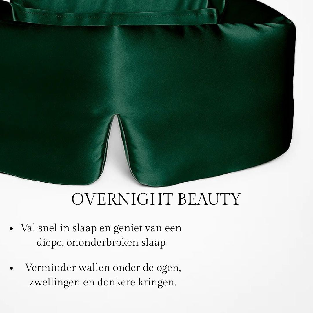 Premium Zijden Slaapmasker