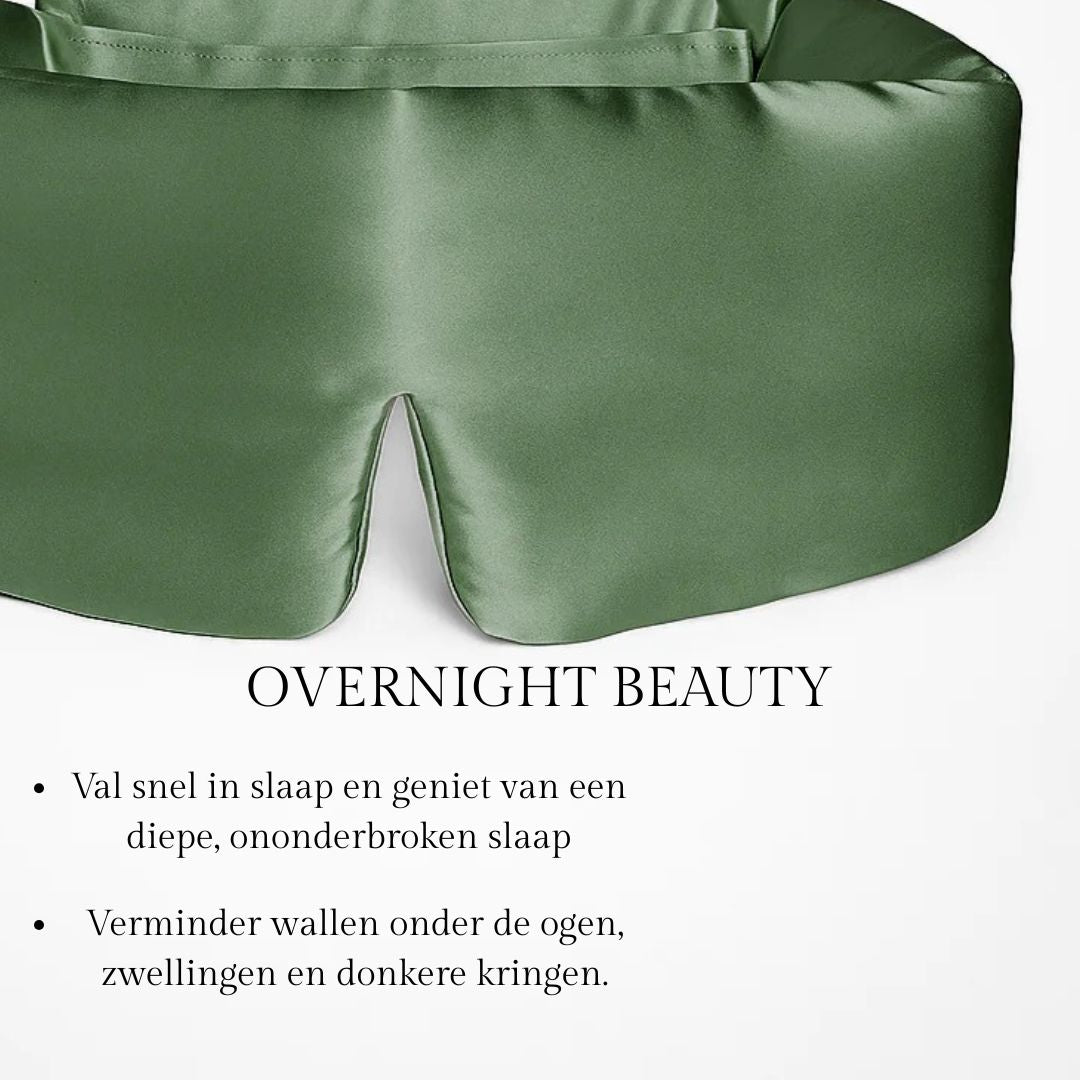 Premium Zijden Slaapmasker