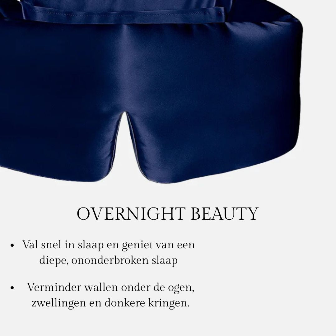 Premium Zijden Slaapmasker