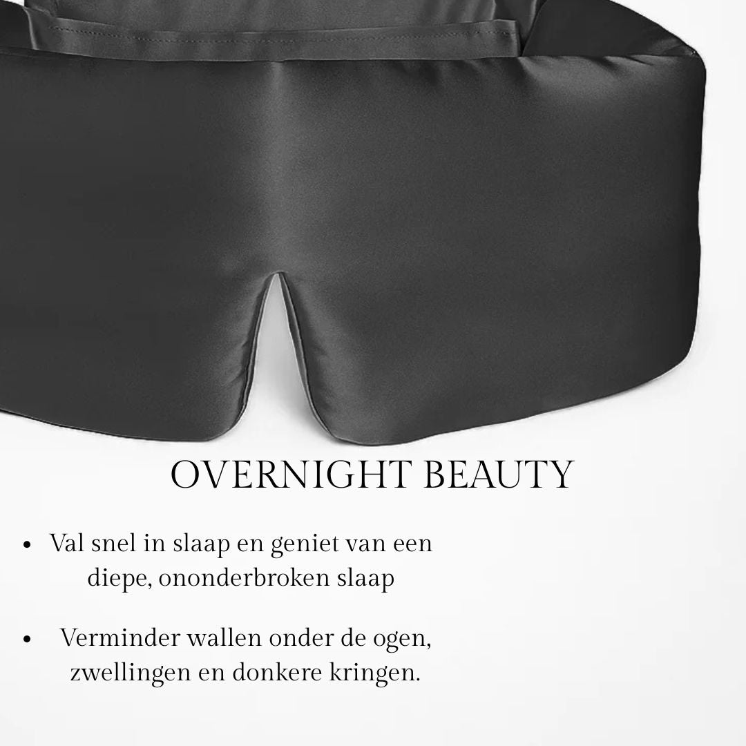 Premium Zijden Slaapmasker