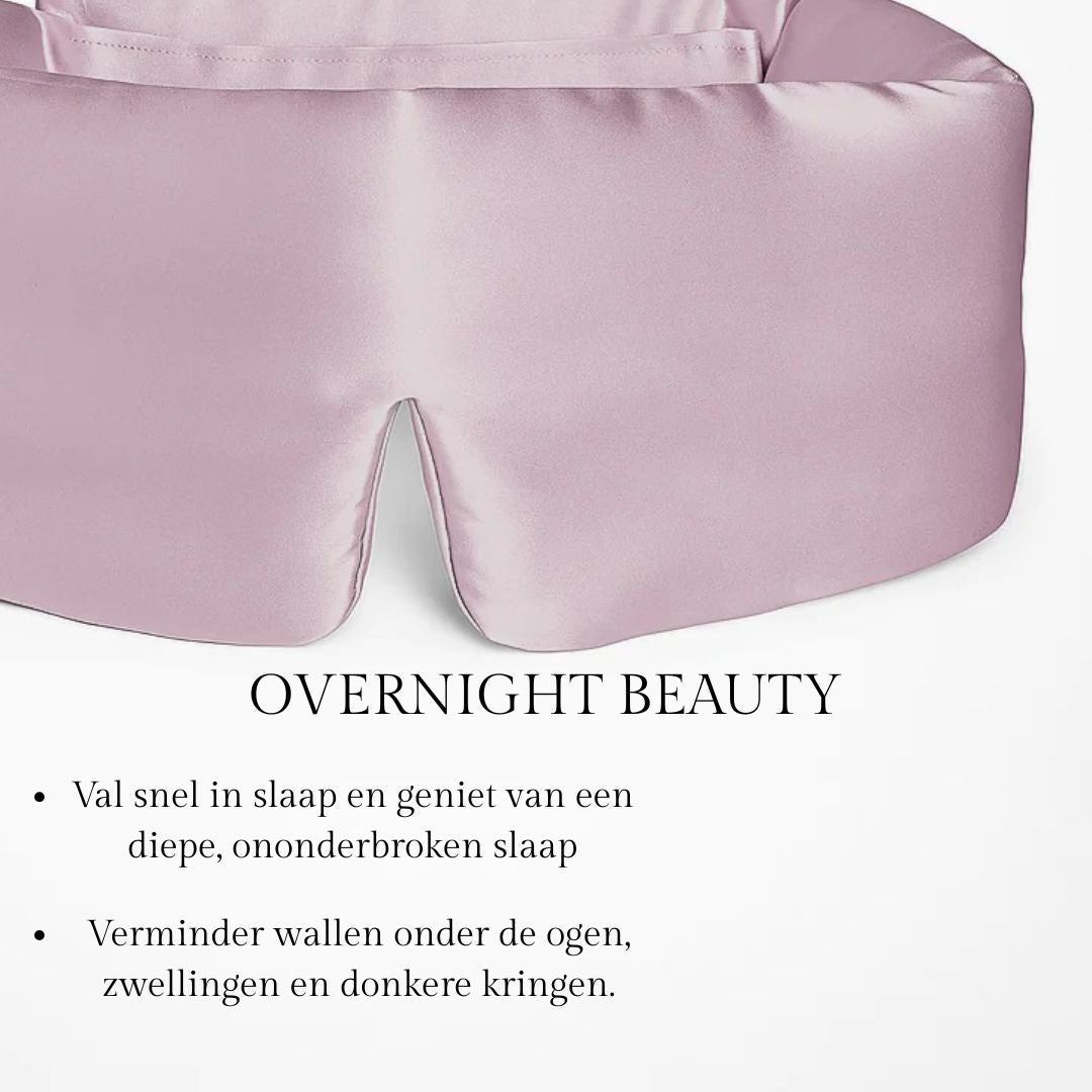Premium Zijden Slaapmasker