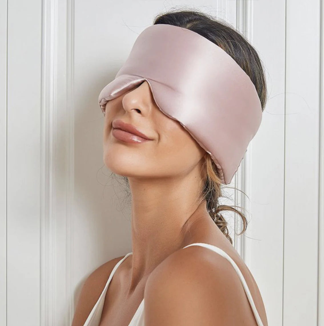 Premium Zijden Slaapmasker