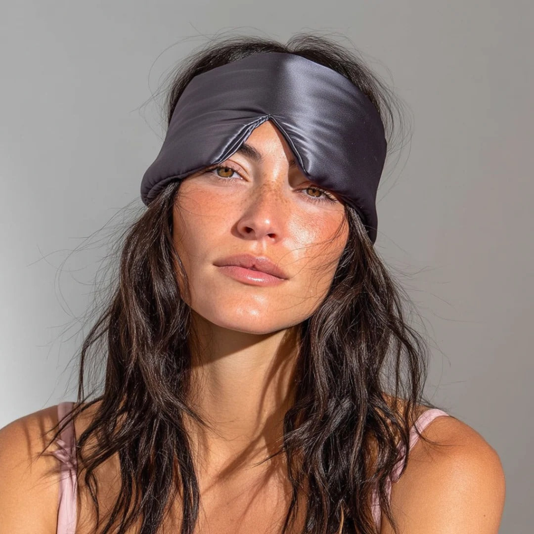 Premium Zijden Slaapmasker